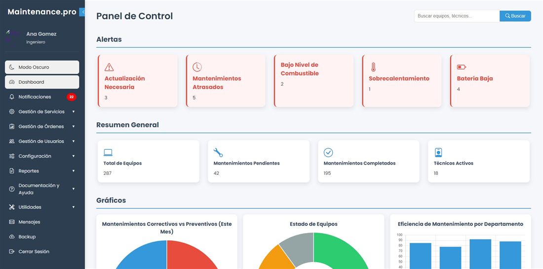 Sistema de Mantenimiento